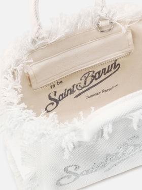Borsa Vanity mini in canvas con strass VAMI001 02571L MC2 SAINT BARTH 