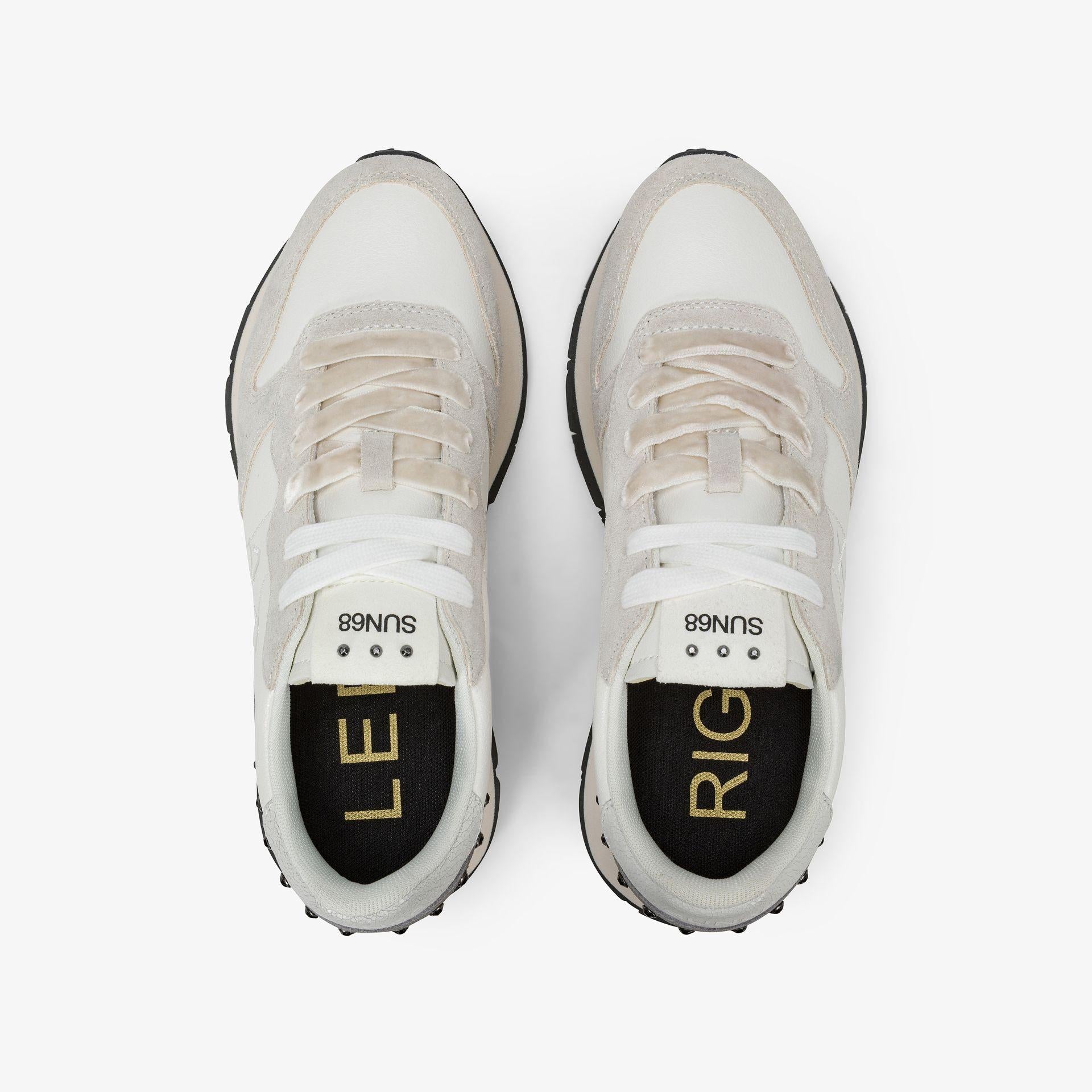 Sneaker Ally Studs in similpelle e suede Z45206 31 SUN68 SHOES 