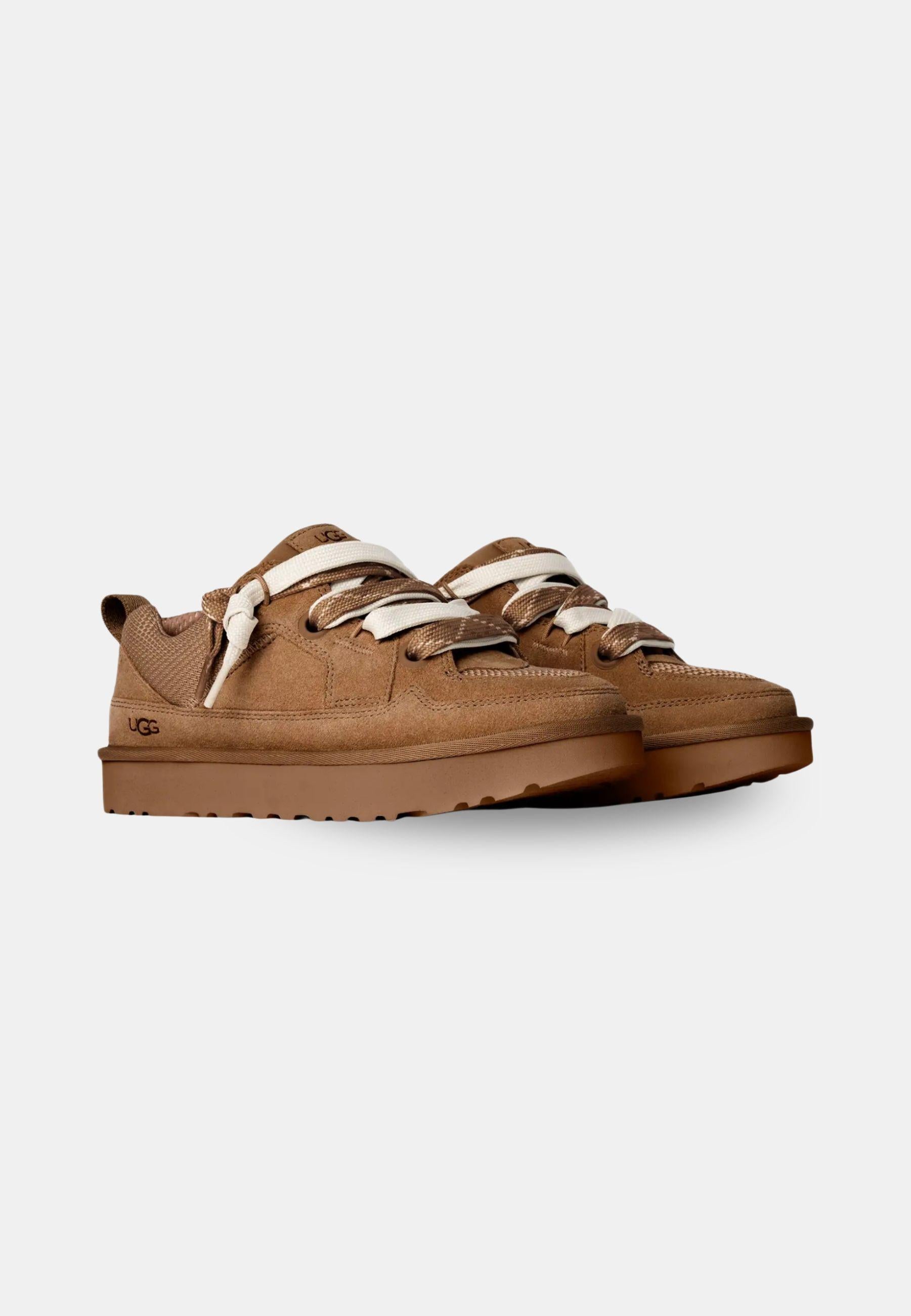 Sneaker Lowmel camoscio cammello donna 1168890 CHE UGG 