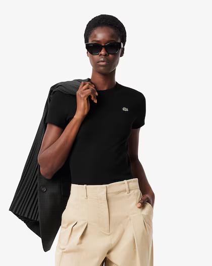 T-shirt a costine TF5538 031 LACOSTE 
