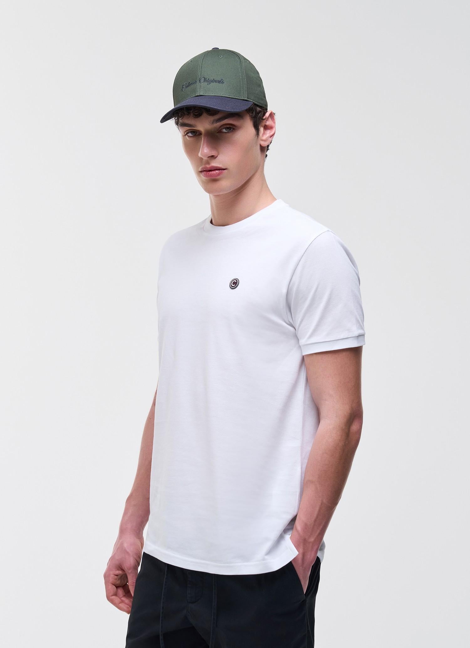 T-shirt in piqué di cotone 7569R7XH 01 COLMAR 