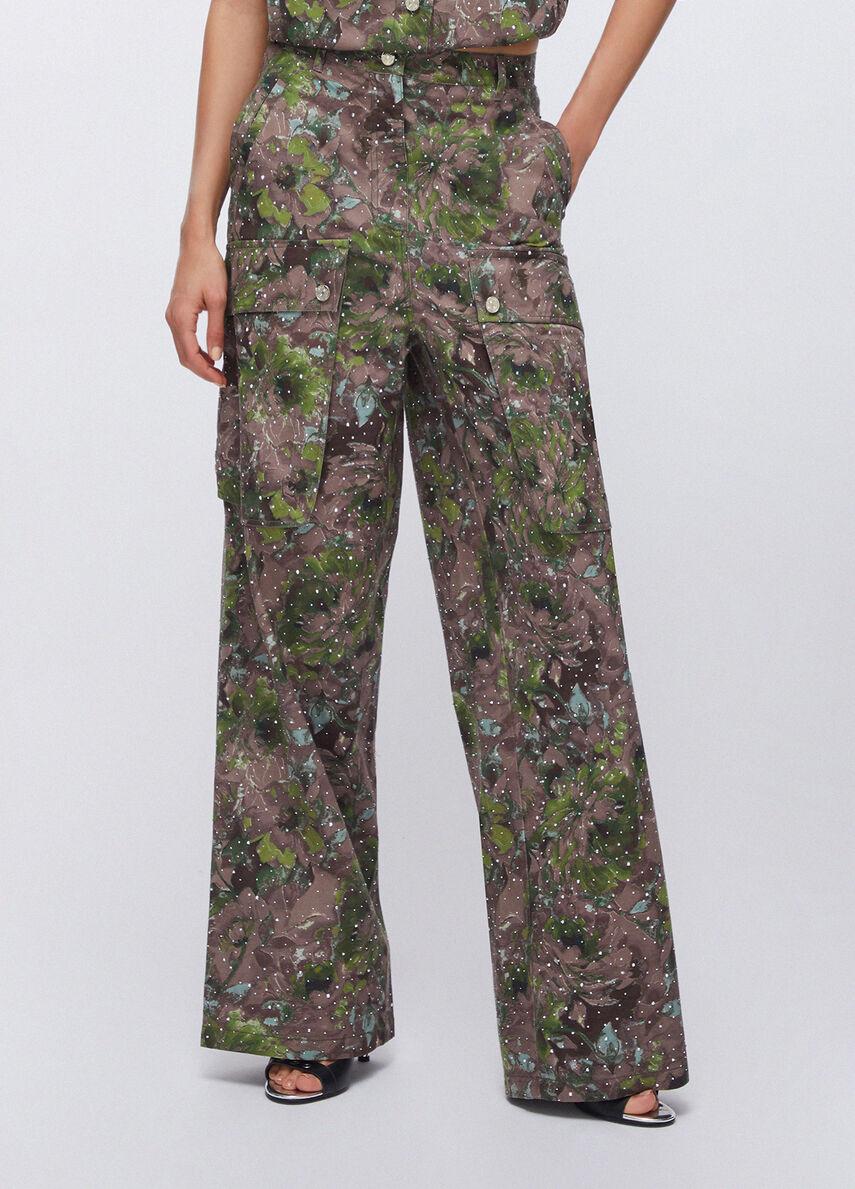 Pantaloni cargo WA6125T433A P9360 LIU JO WHITE1 