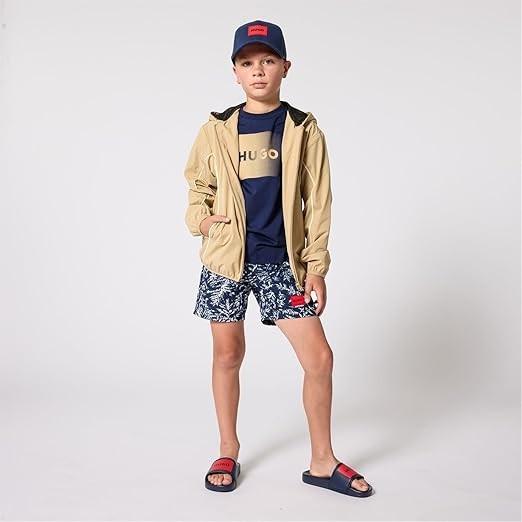 T-shirt con logo a motivo G01019 85CA HUGO 