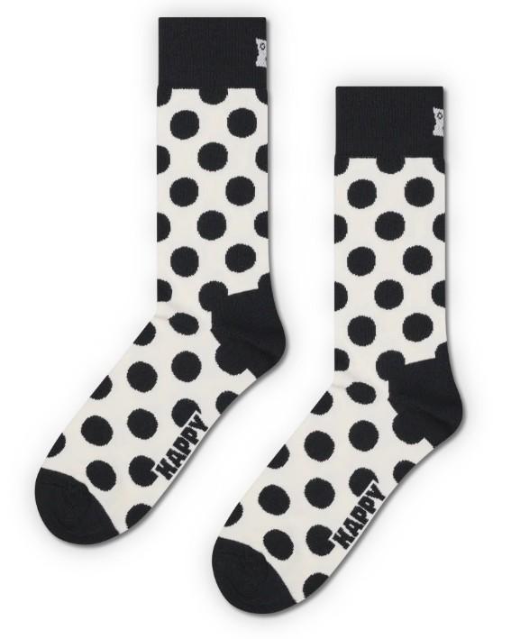 4-Pack Black And White Socks Gift Set P003446 WHITE HAPPY SOCKS 