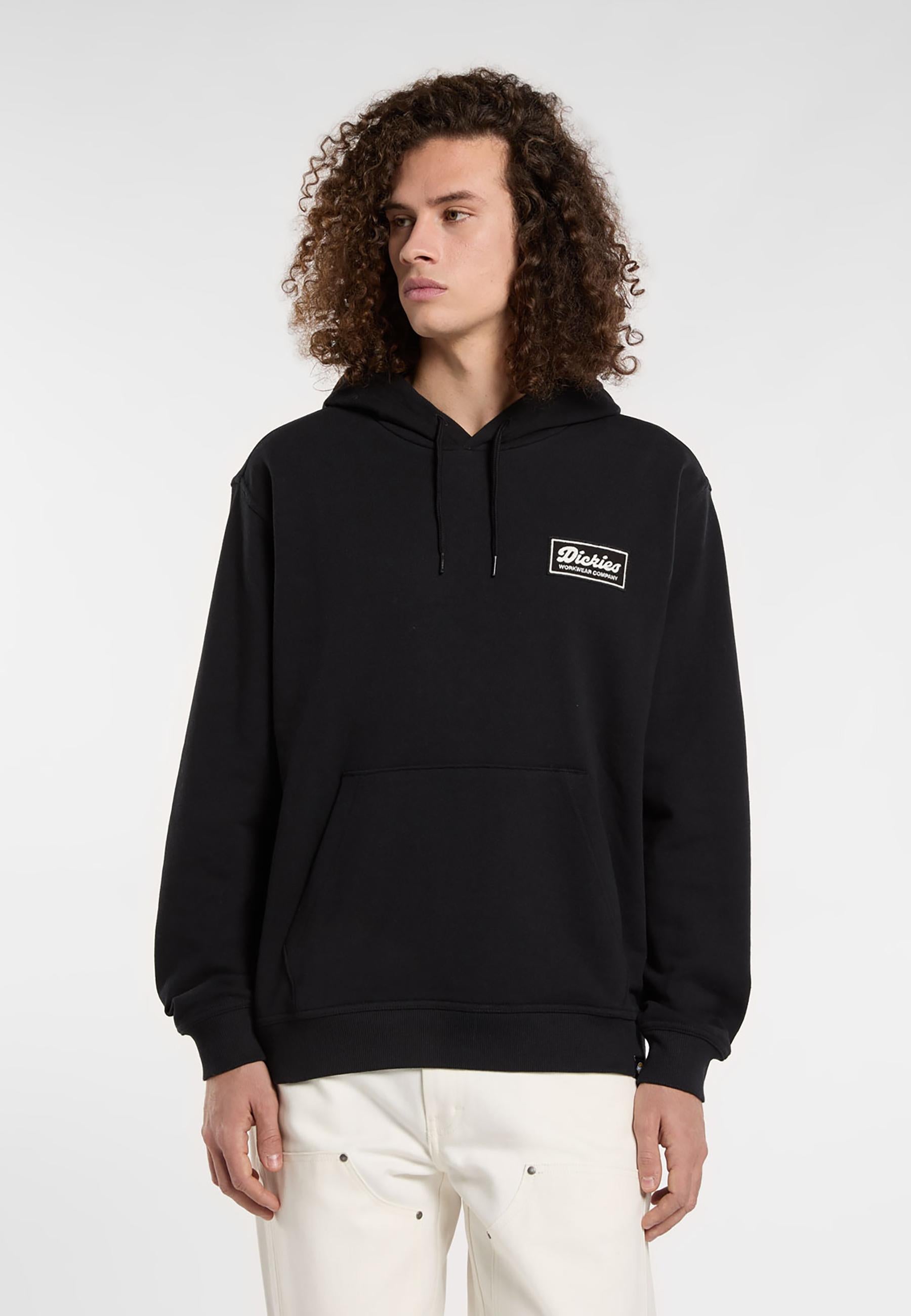 Felpa con cappuccio Lewistown DK0A8683 BLK1 DICKIES 