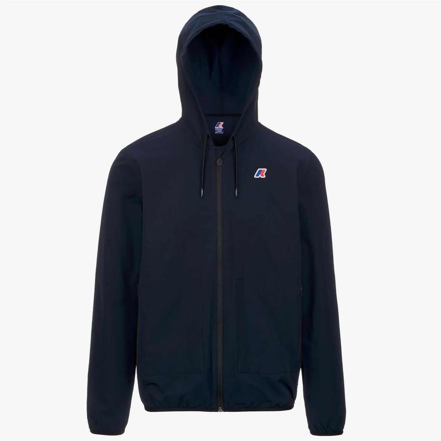 Giacca in pile da viaggio ripiegabile unisex blu K2122YW K89 K-WAY 