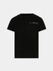 Black T-shirt with logo