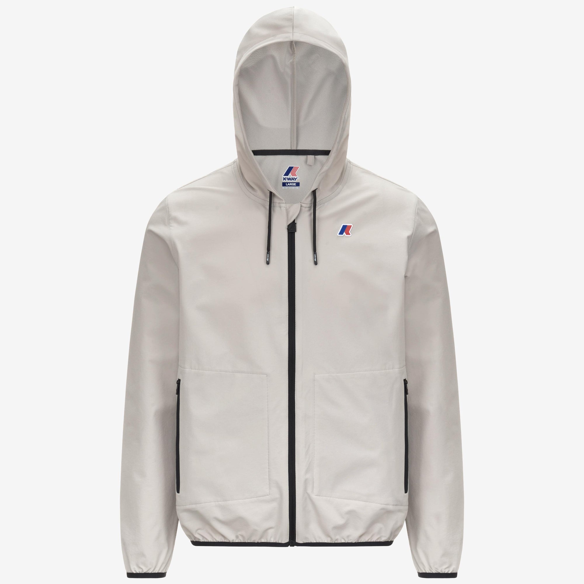 Giacca in pile da viaggio ripiegabile unisex beige K2122YW 634 K-WAY 