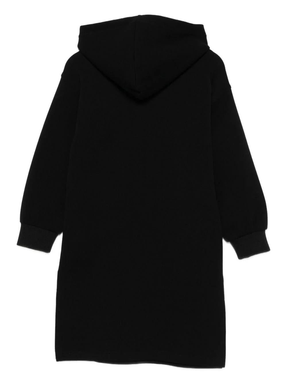 Abito con cappuccio HDV0GRLDA58 60100 MOSCHINO KID 