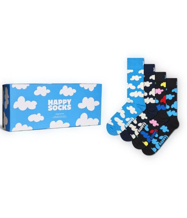 4-Pack Cloudy Socks Gift Set P002657 LIGHTBL HAPPY SOCKS 