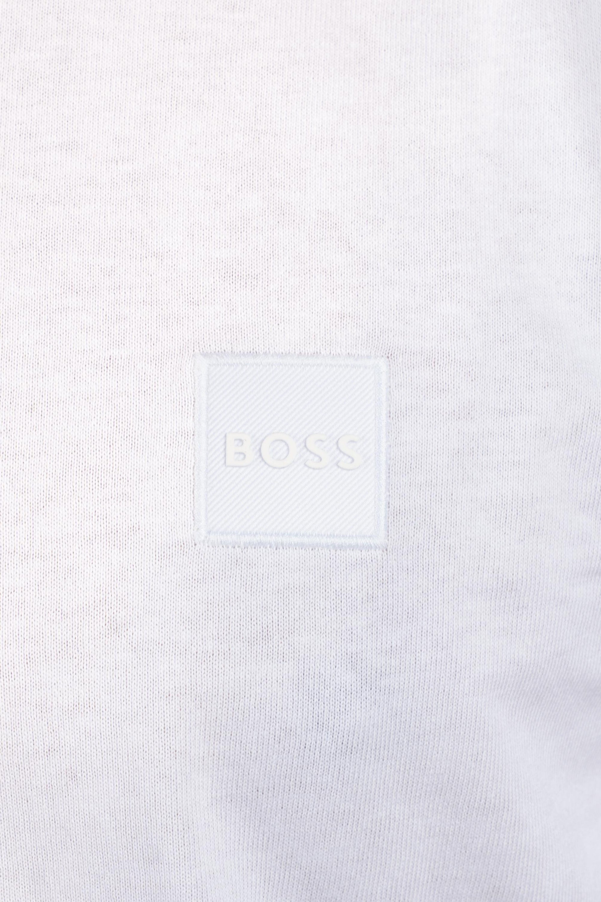 Maglia con topap con logo 50508584 100 BOSS 