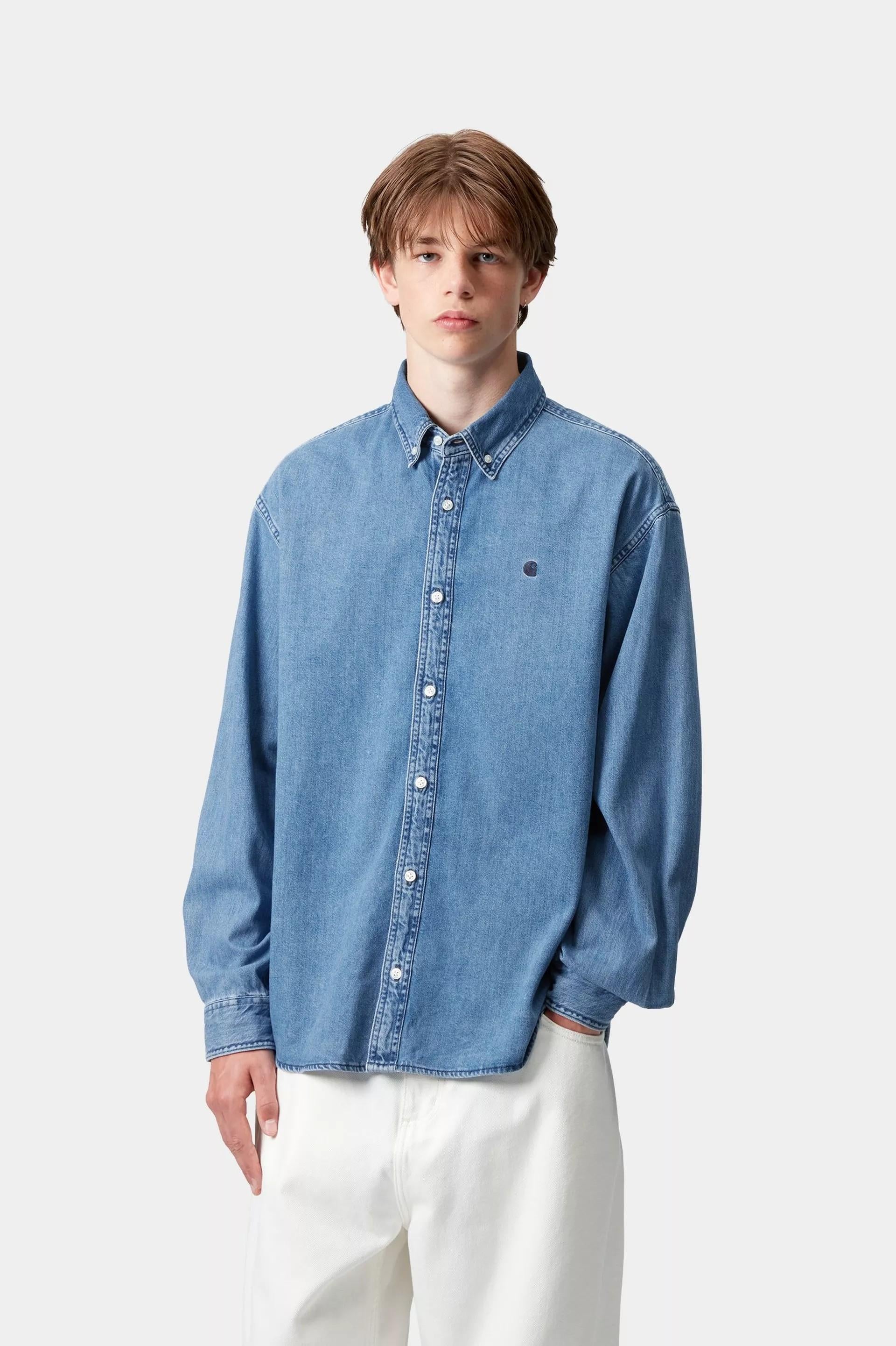 L/S Lucas Shirt I034525 0106 CARHARTT WIP 