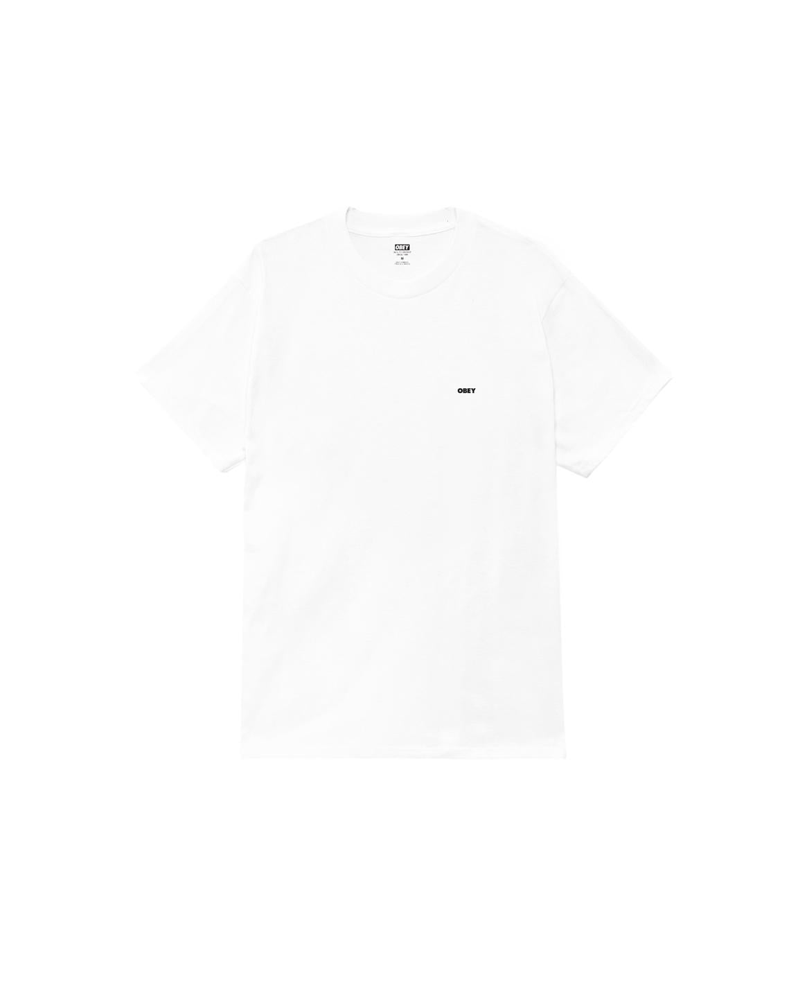 T-shirt girocollo 165264062 WHT OBEY 
