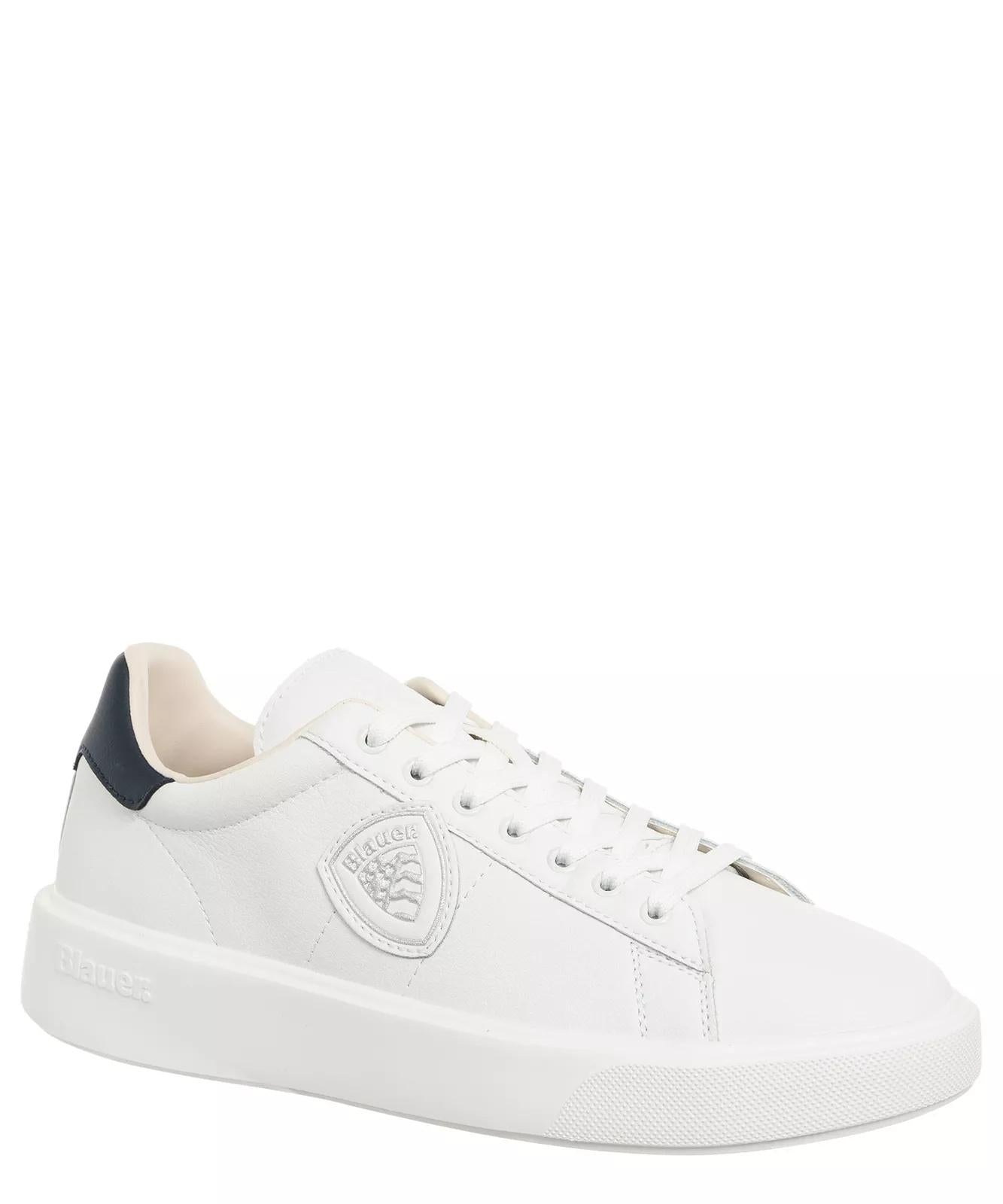Scarpe uomo in pelle BUCK01LEA WHINVY BLAUER SHOES 