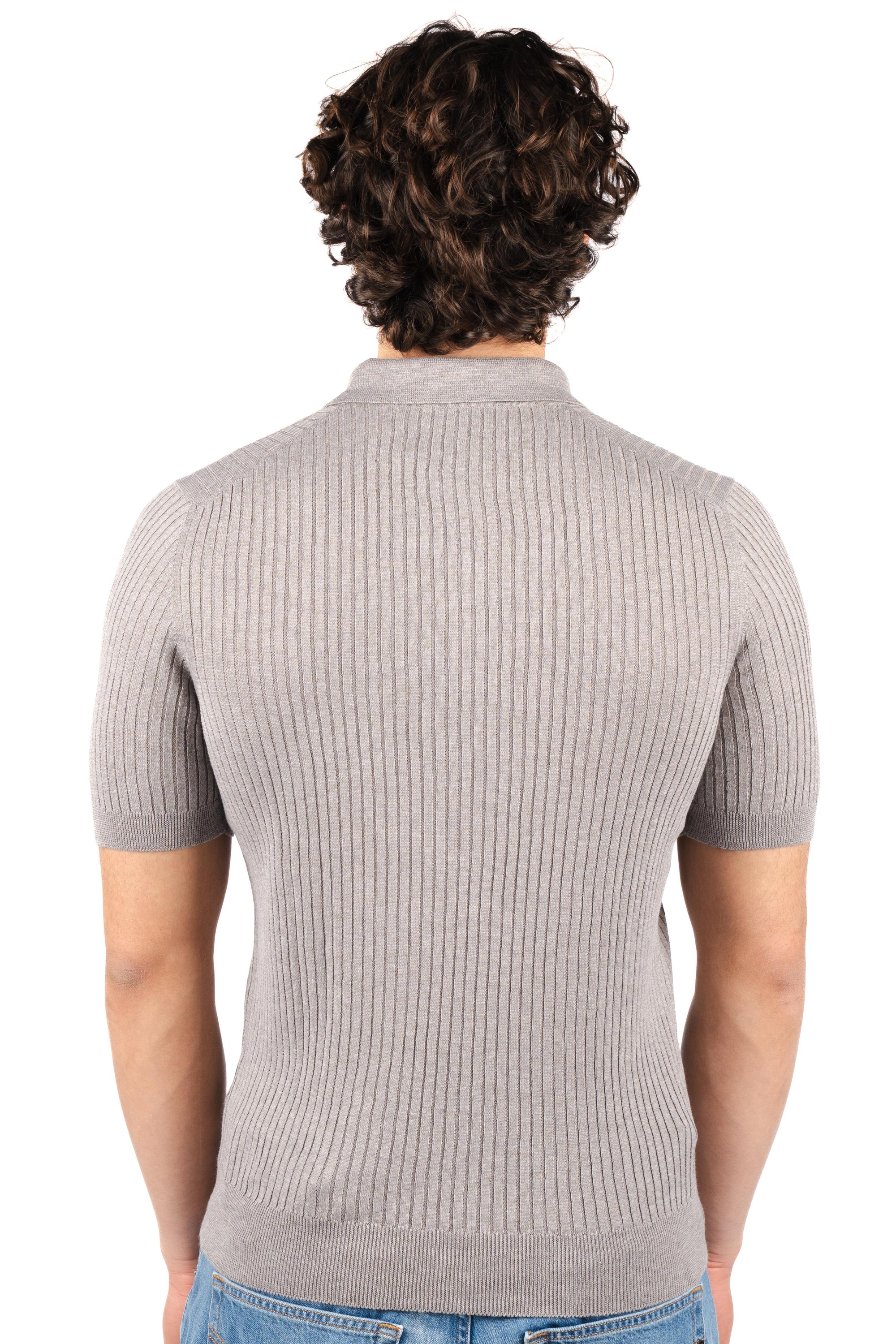 Polo in maglia di cotone 57118/18641 016 GRAN SASSO 