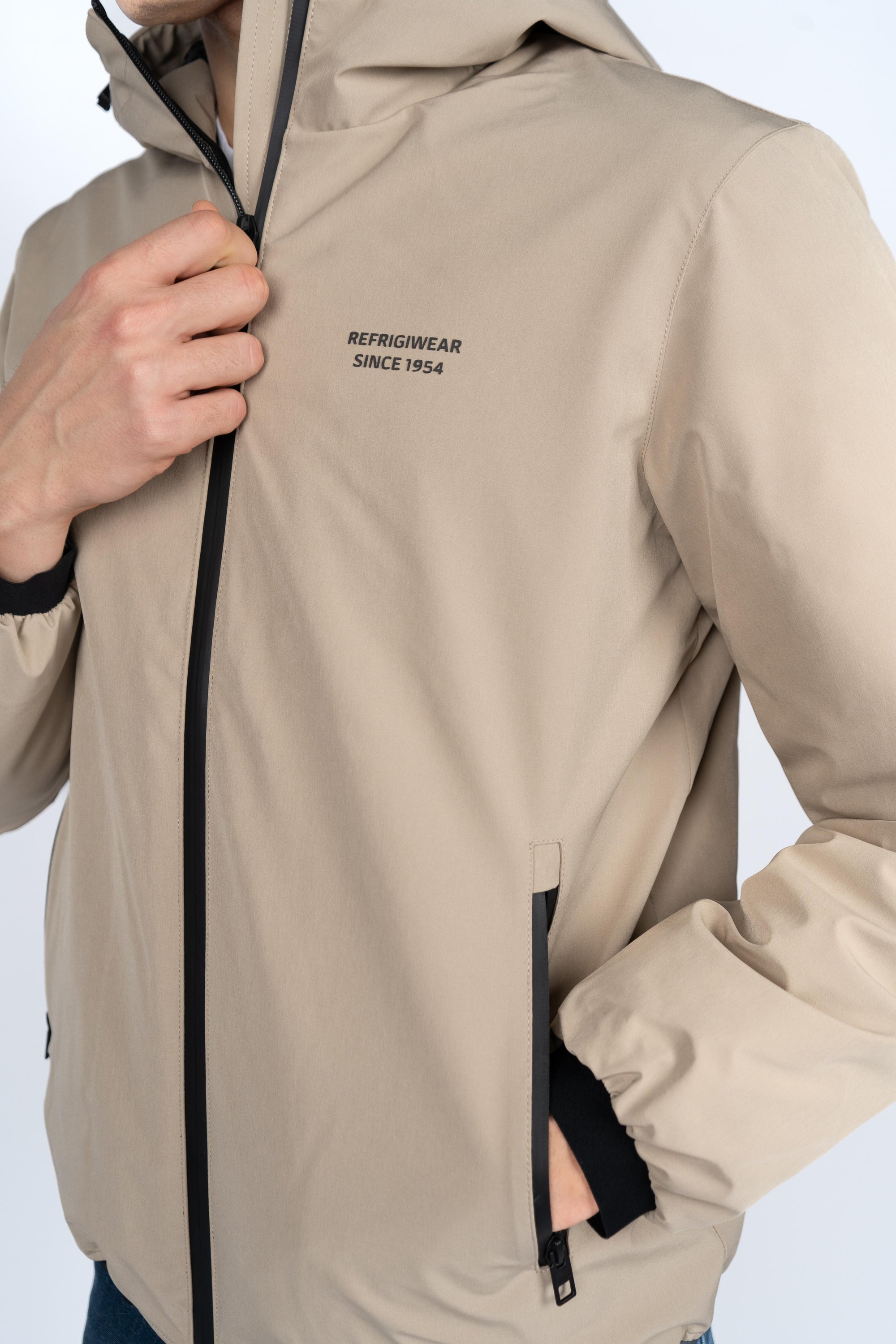 Giubbino Class con cappuccio G25208PL1100 A00140 REFRIGIWEAR 