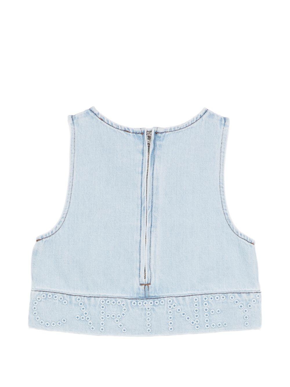 Top in denim TY5A52Z0746 600 STELLA MCCARTNEY 