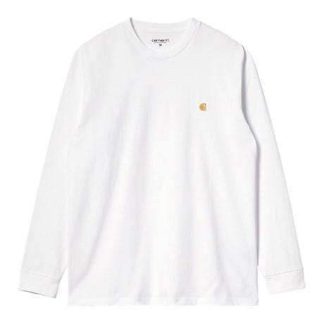 L/S Chase T-Shirt bianca I026392 00RXX CARHARTT WIP 