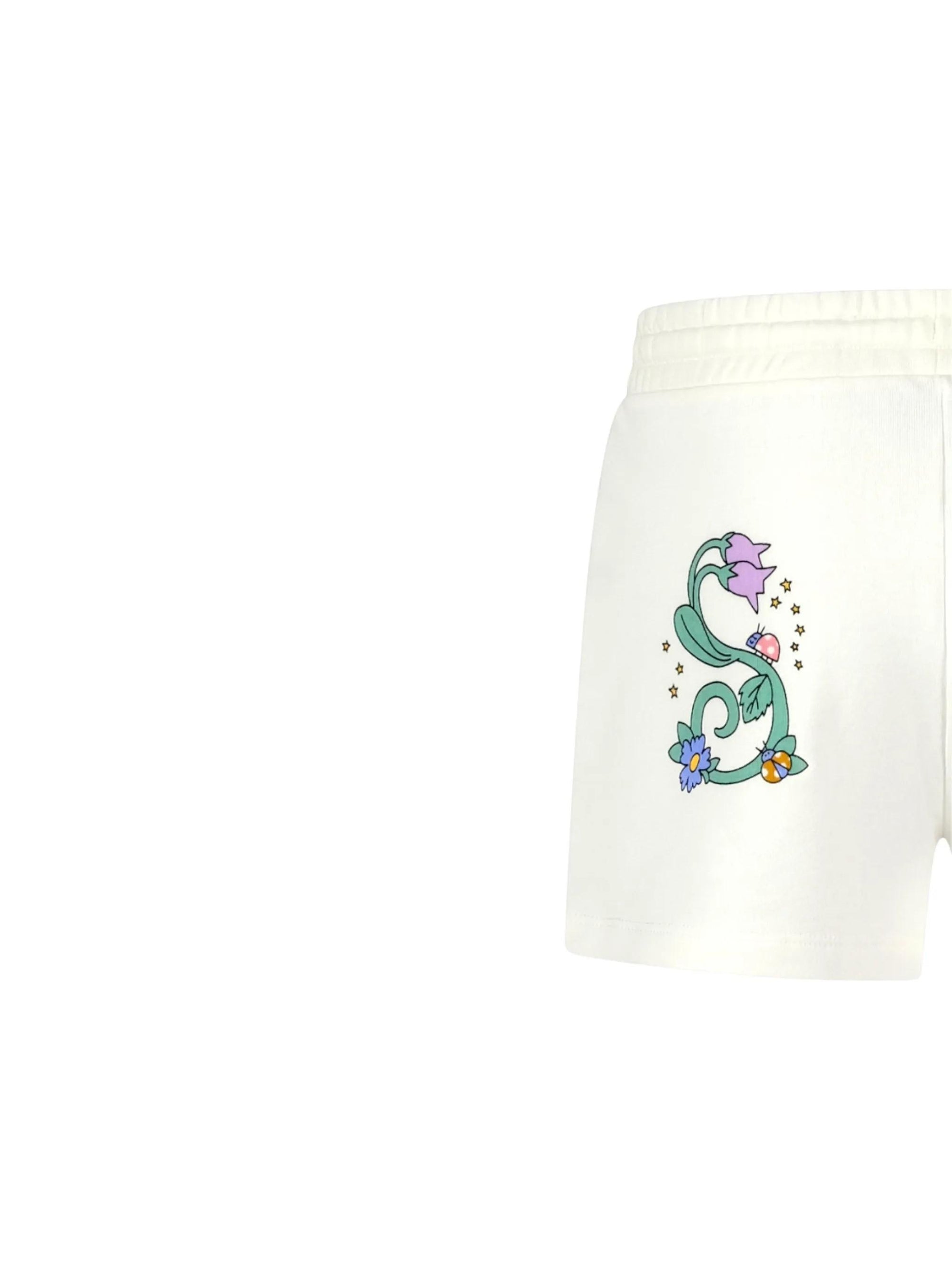 Shorts con stampa floreale TY6A79Z3409 101 STELLA MCCARTNEY 