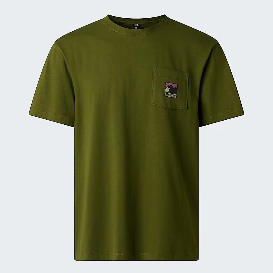 T-shirt Mountain Logo Relaxed con grafica NF0A8GUU FN41 THE NORTH FACE 