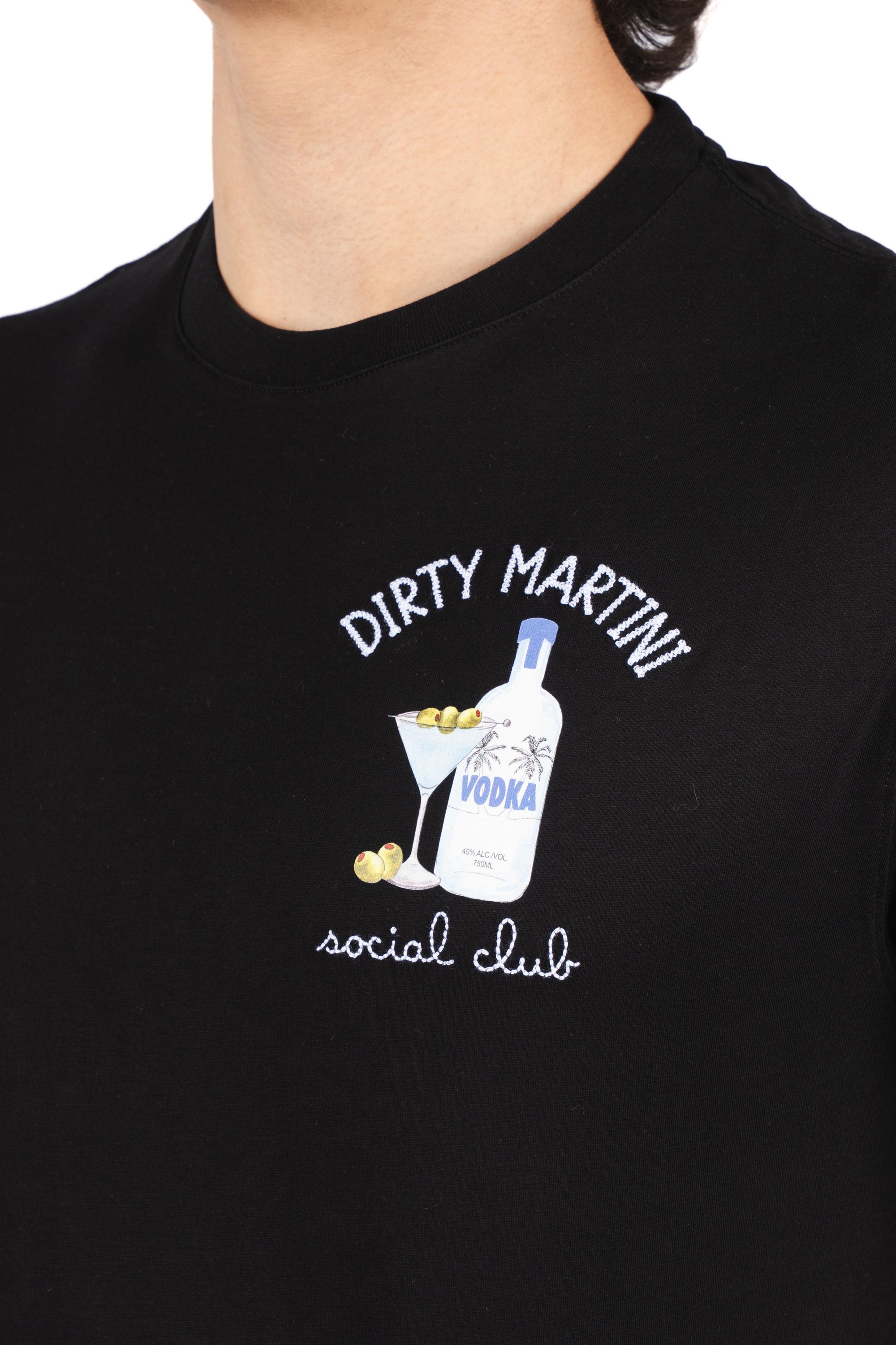 T-shirt Portofino ricamo Dirty Martini POT0001 07969L MC2 SAINT BARTH 