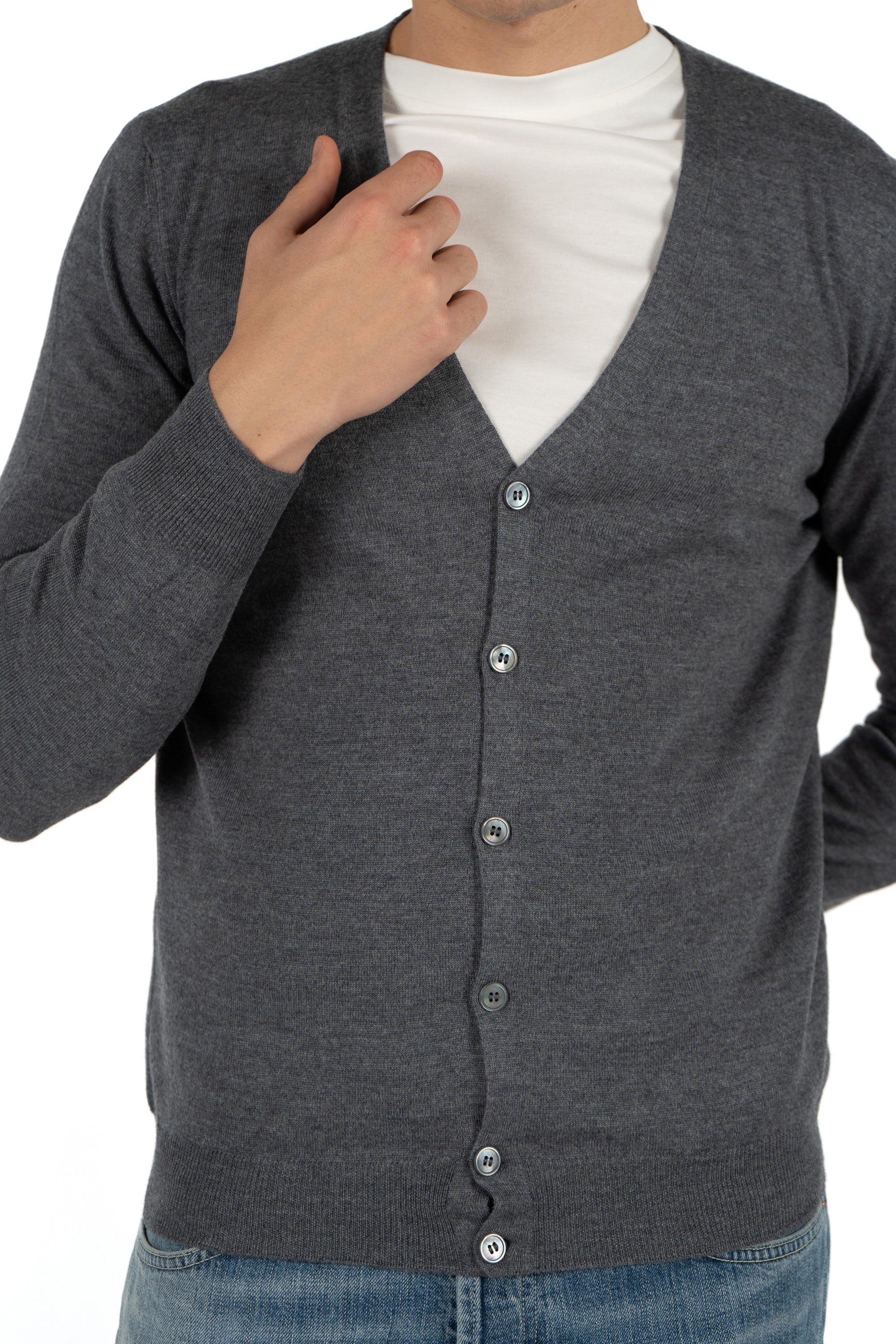 Cardigan in lana 58185/14296 088 GRAN SASSO 