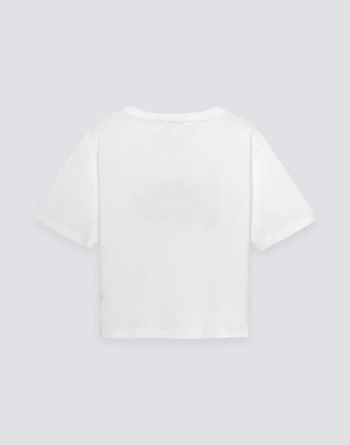 T-shirt cropped W748TEJS000 00601 SUNDEK 