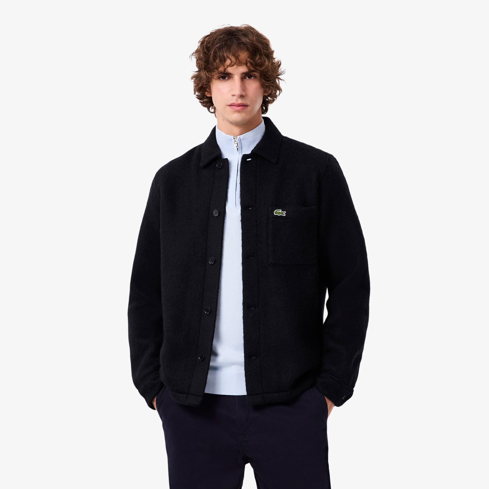 Overshirt in feltro CH8997 HDE LACOSTE 
