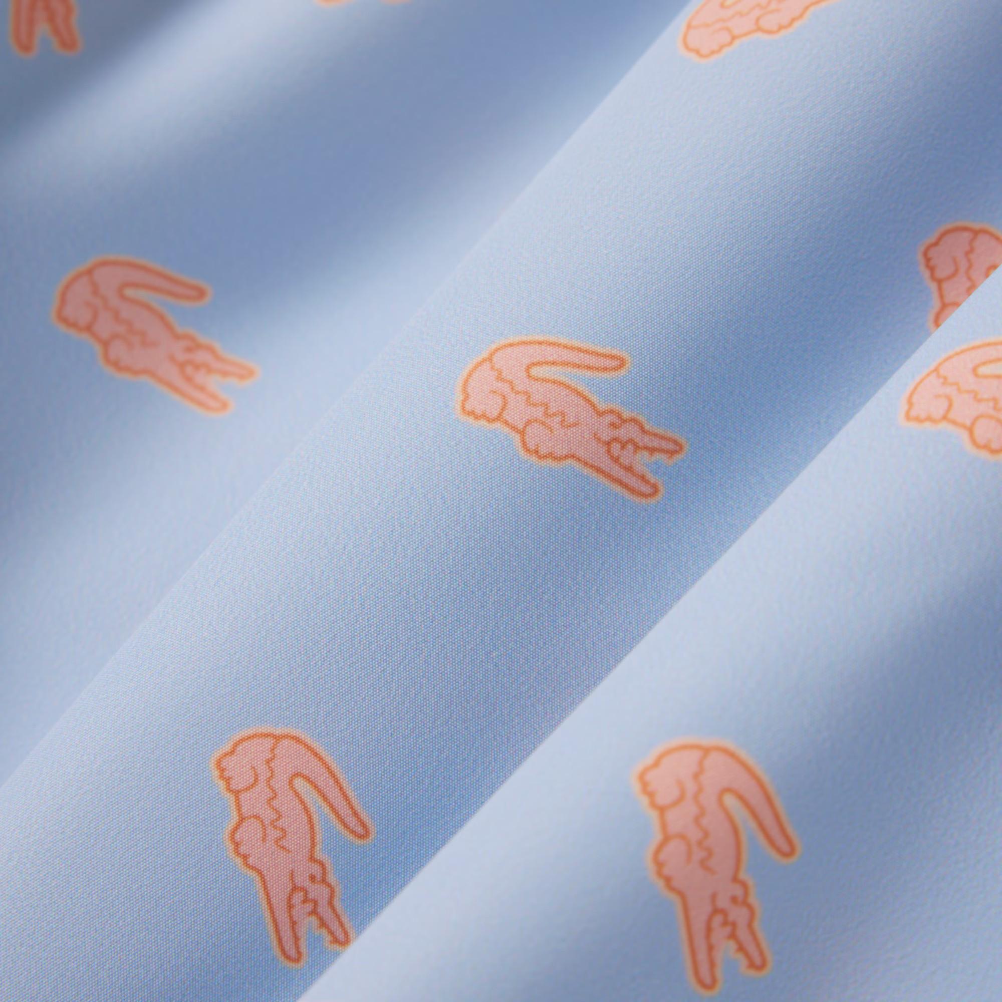 Boxer mare medi con stampa coccodrillo MH1851 HBA LACOSTE 