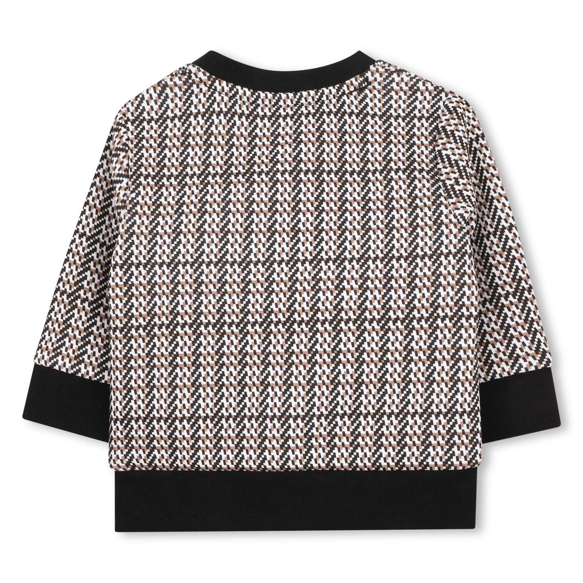 Maglione con monogramma J52462 09B BOSS 