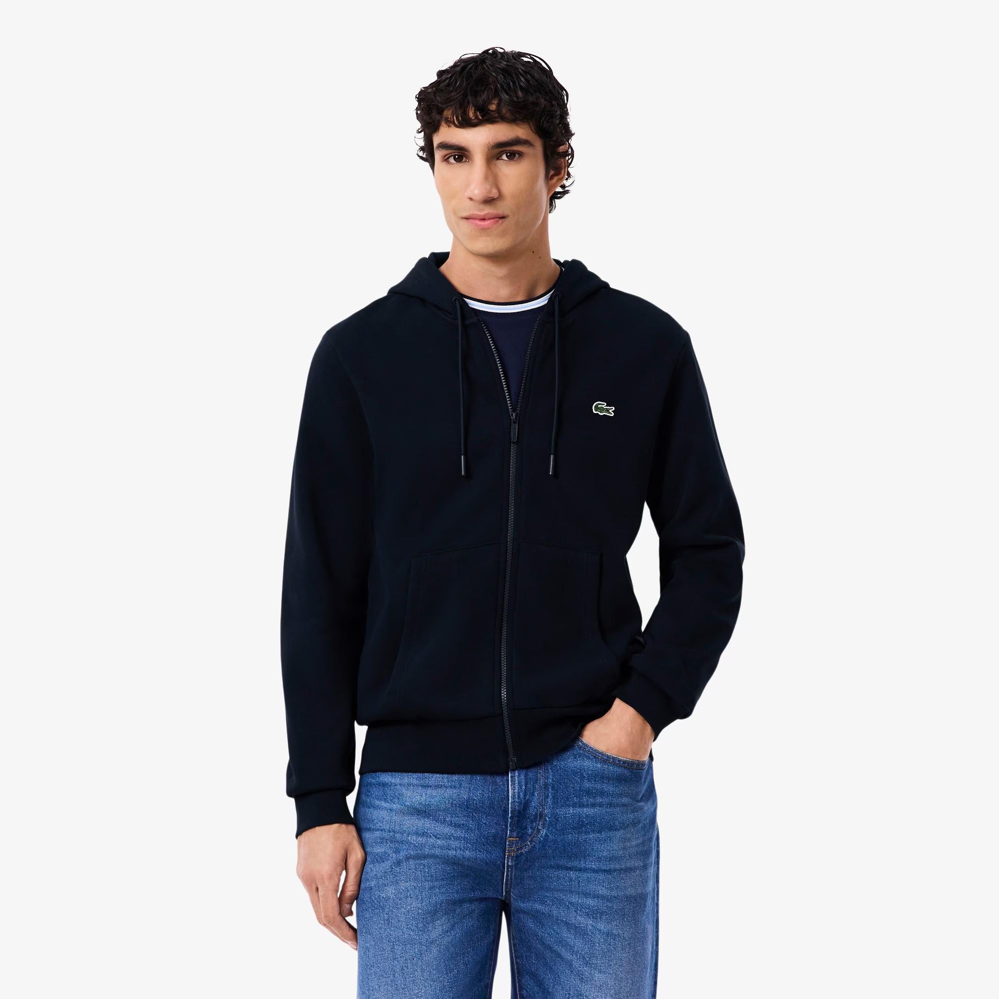 Felpa con cappuccio con zip SH9626 166 LACOSTE 
