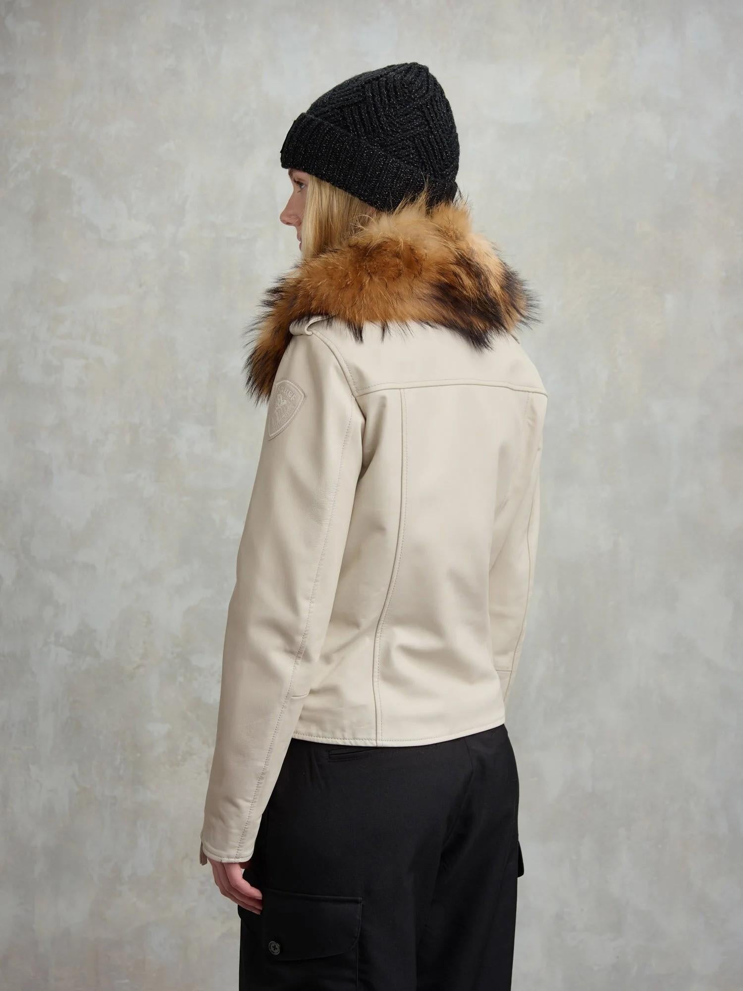 Chiodo con pelliccia Cherry 25WBLDL01340 129 BLAUER 