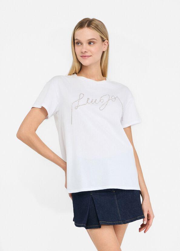 T-shirt Liu Jo Better UF5261JS923 Q9698 LIU JO BLUE DENIM 