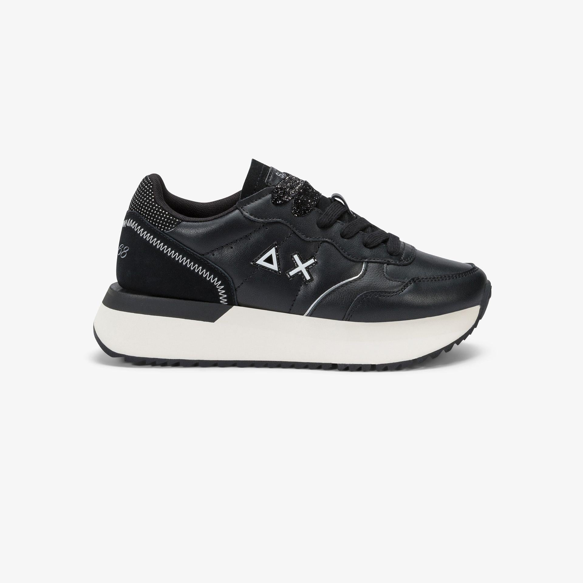 Sneaker Big Ally in similpelle e suede Z45211 11 SUN68 SHOES 