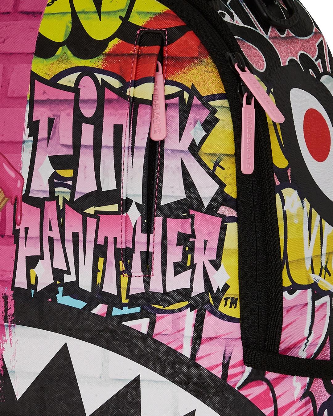 Zaino pink panther painting over graffiti 910B7007 NSZ SPRAYGROUND 