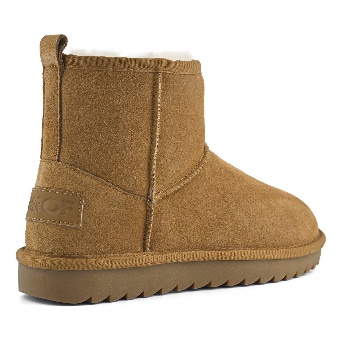 Stivale in pelle scamosciata HCSHEAR01 TAN COLORS OF CALIFORNIA 