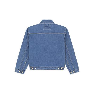 Giacca trucker in denim con pieghe DK0A87O9 ACV1 DICKIES 