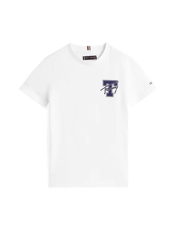 T-shirt in cotone con logo  THKB0KB09868T YBR TOMMY HILFIGER 