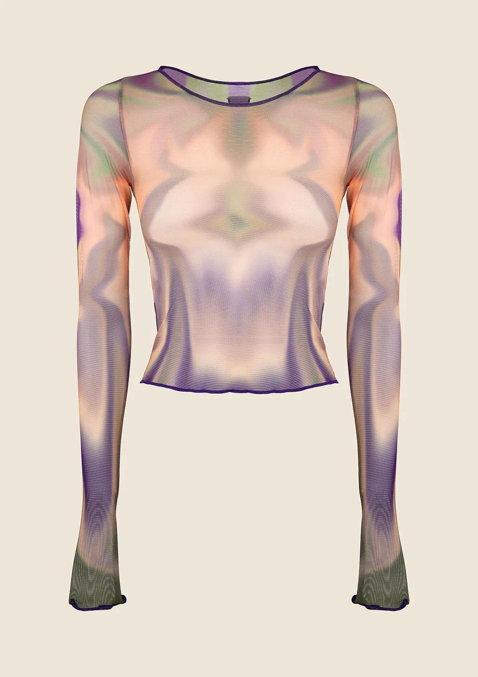 Top Manica Lunga Donna Fantasia MF250427 X21 ME FUI 