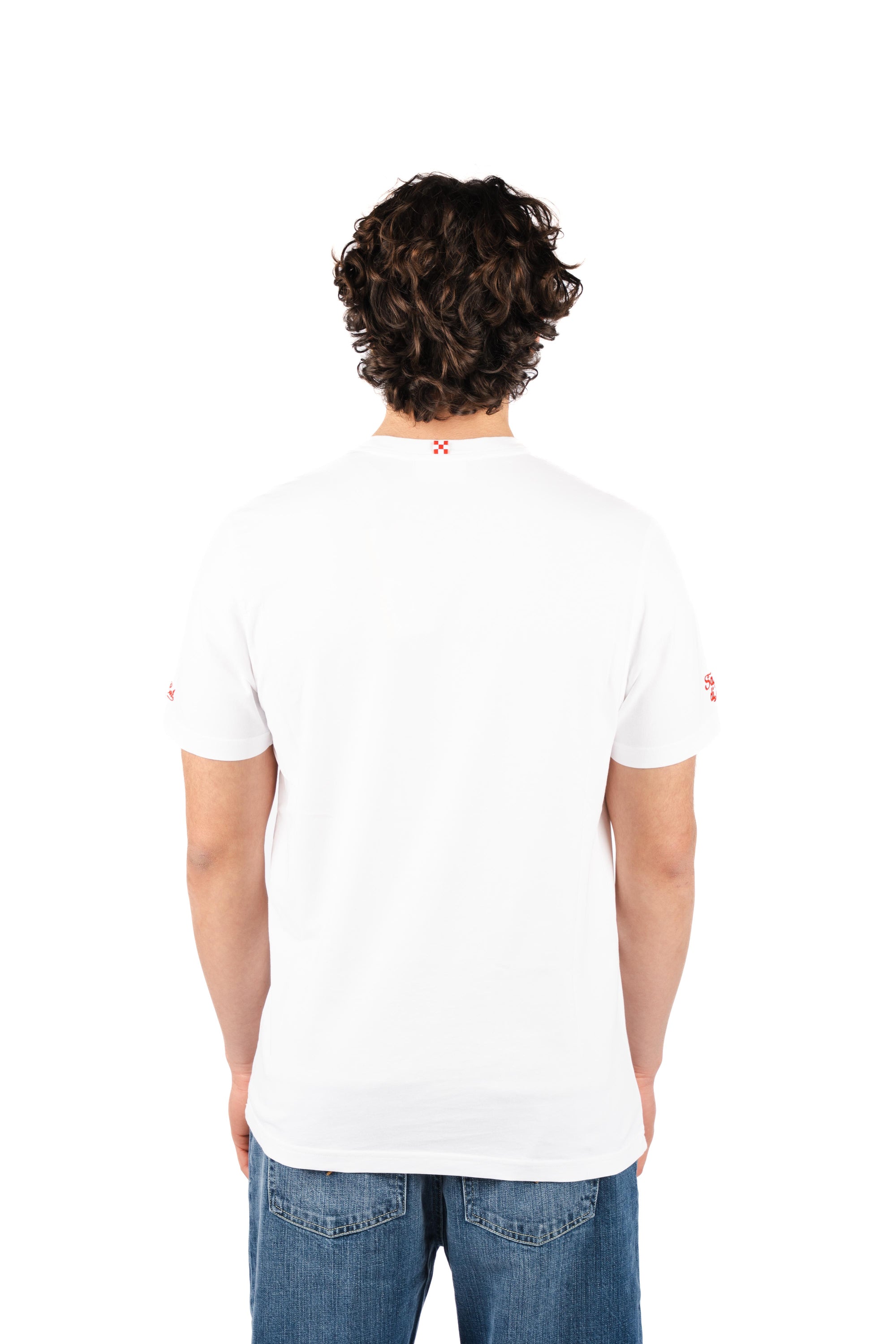 T-shirt Portofino ricamo Abbronzatissmo POT0001 04532L MC2 SAINT BARTH 