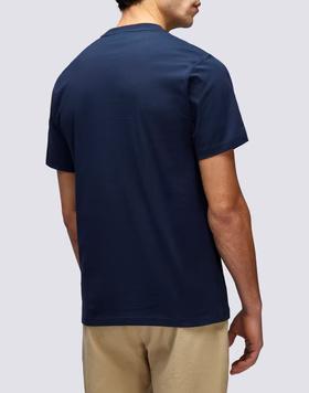 T-shirt con ricamo tricolore M666TEJS800 00701 SUNDEK 