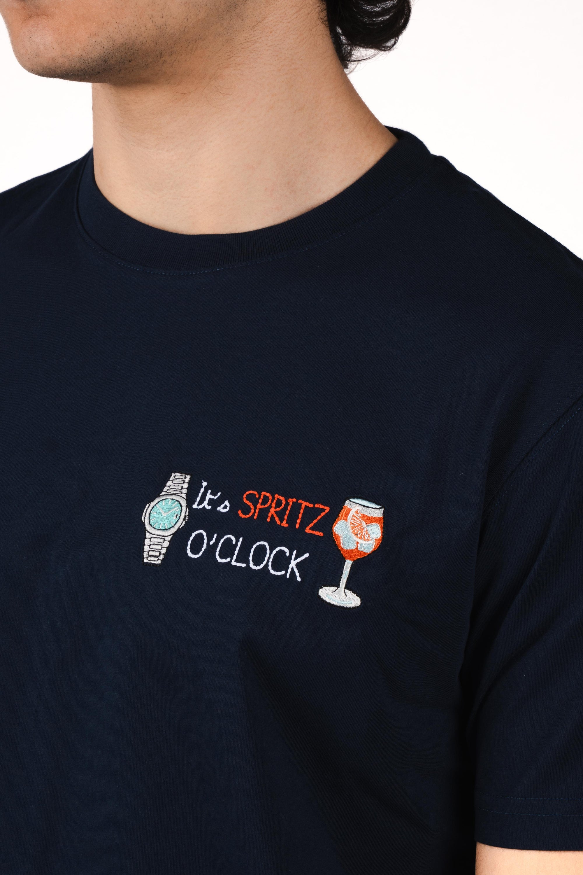 T-shirt Portofino It's spritz o clock POT0001 04442L MC2 SAINT BARTH 