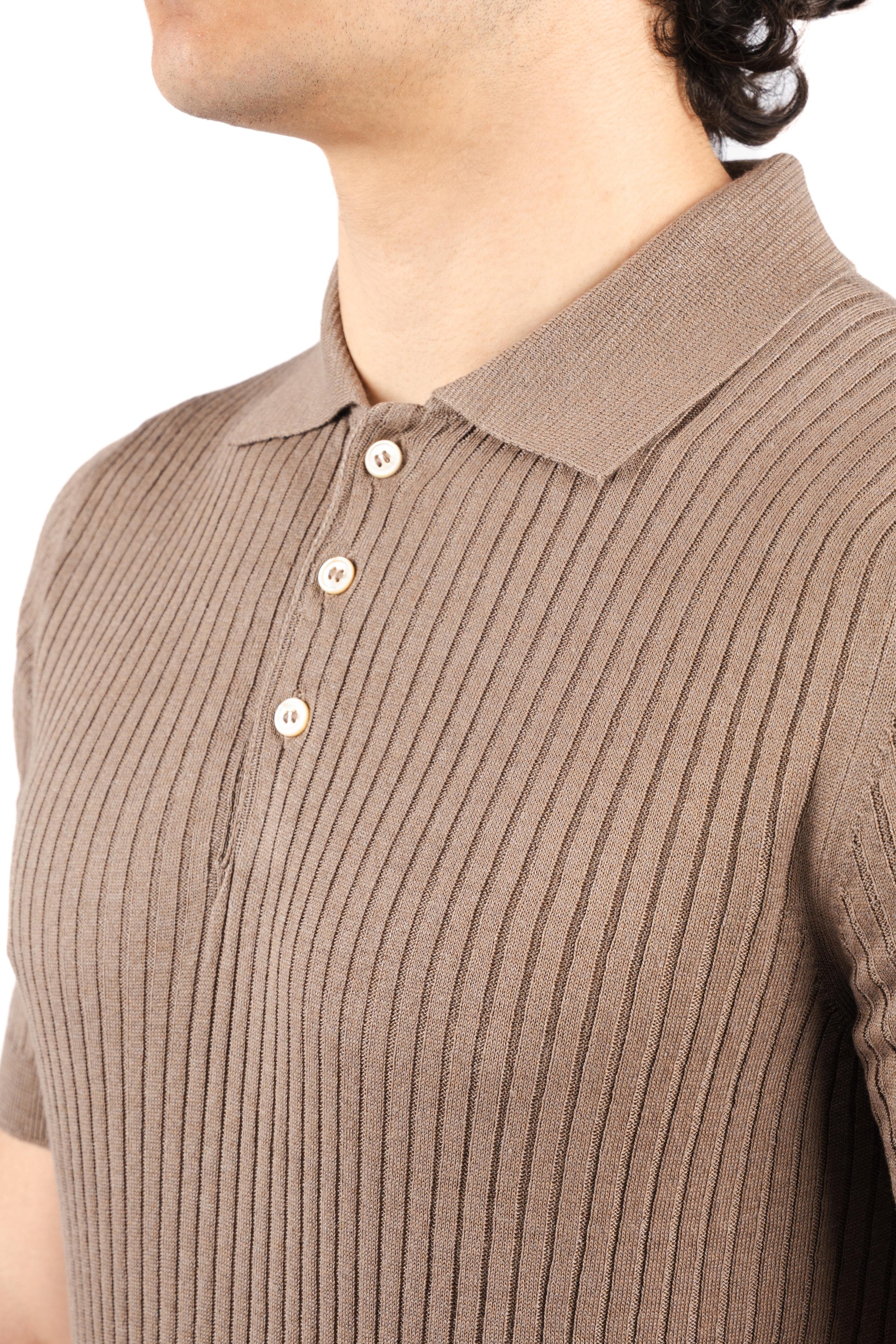 Polo in maglia di cotone 57118/18641 130 GRAN SASSO 