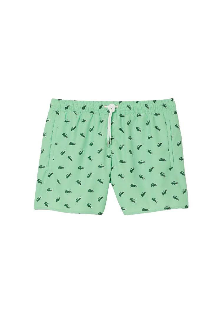 Costume da bagno con logo stampato MH7188 Q8R LACOSTE 