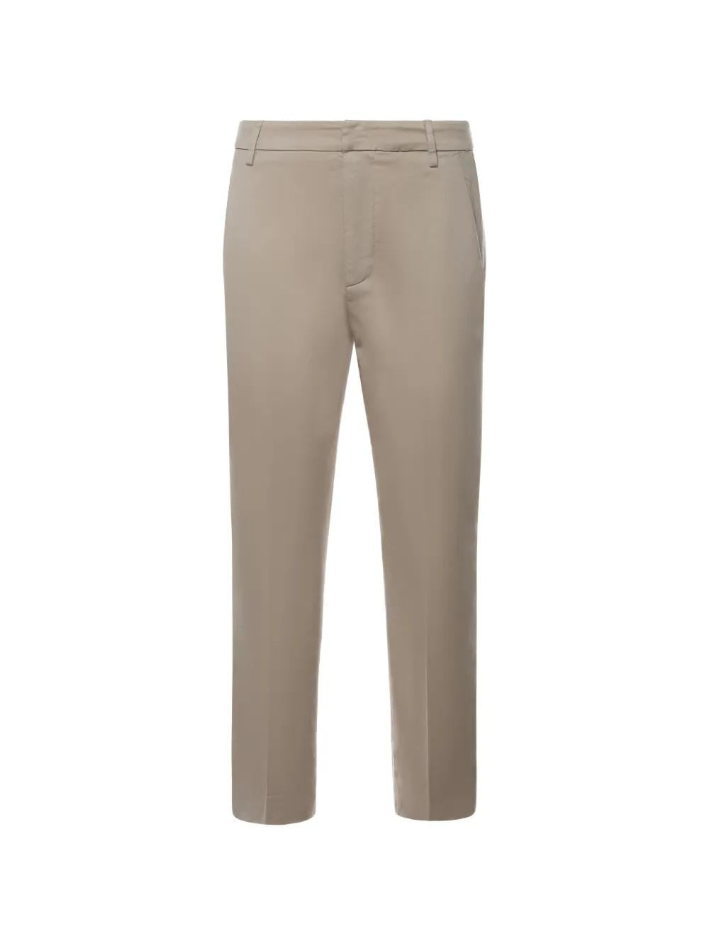 Pantaloni con tasche bordate DP576ZGS0096DPTD 010 DONDUP 