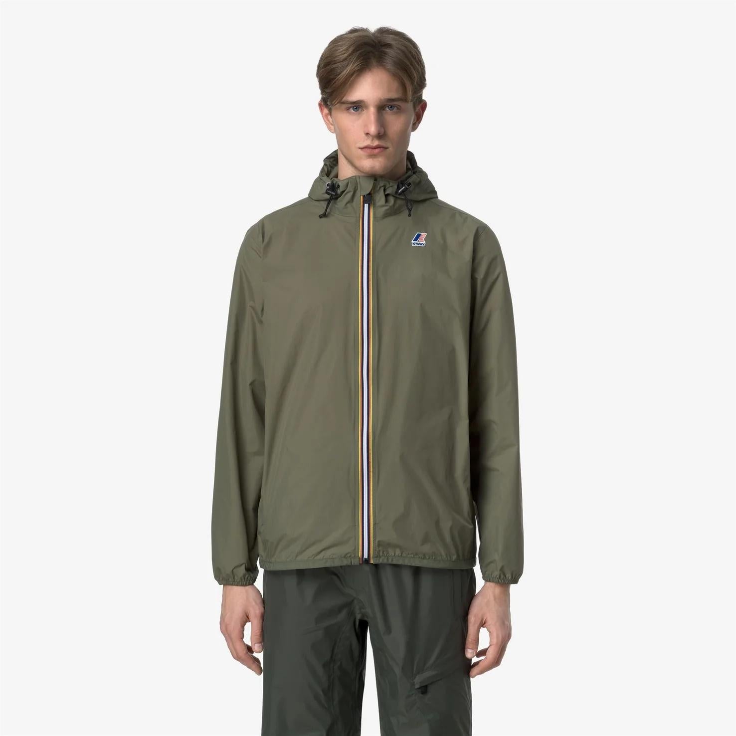 Giacca verde unisex ripiegabile K2123ZW V15 K-WAY 