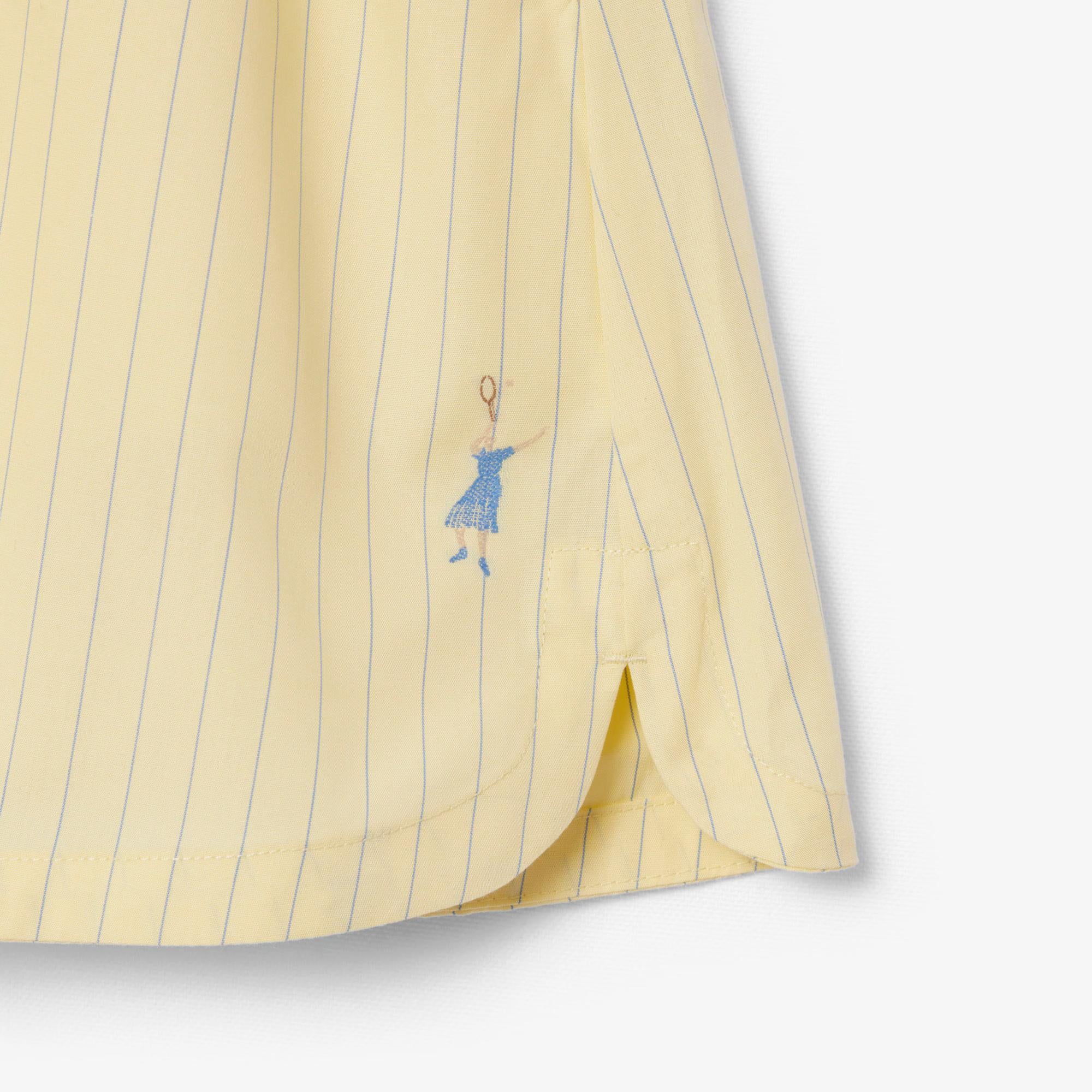 Boxer in popeline di cotone jacquard FF1034 2IA LACOSTE 