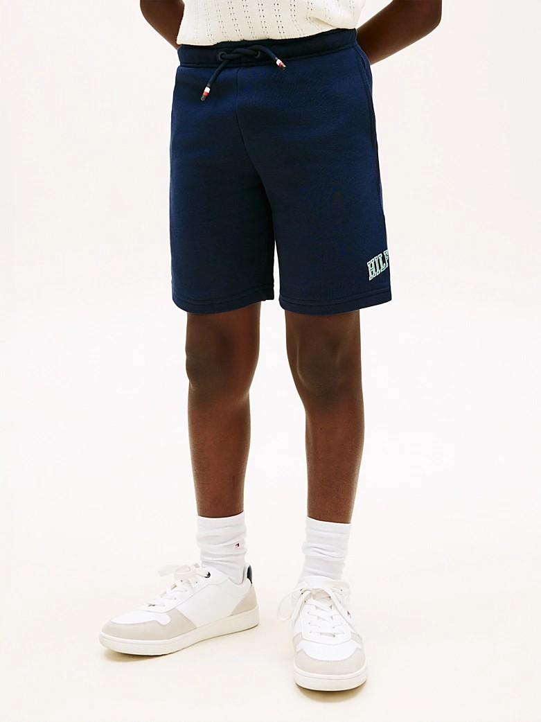 Shorts sportivi larghi in spugna KB0KB10244T C1G TOMMY HILFIGER 
