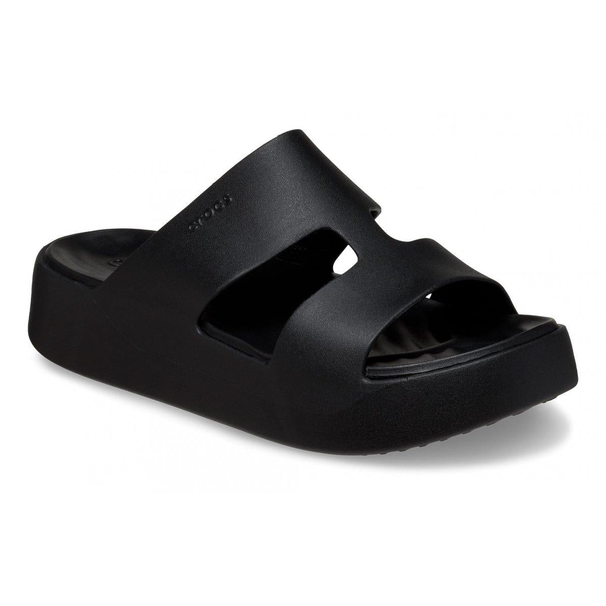 Getaway Platform H-Strap Donna Black CR209409 BLK CROCS 