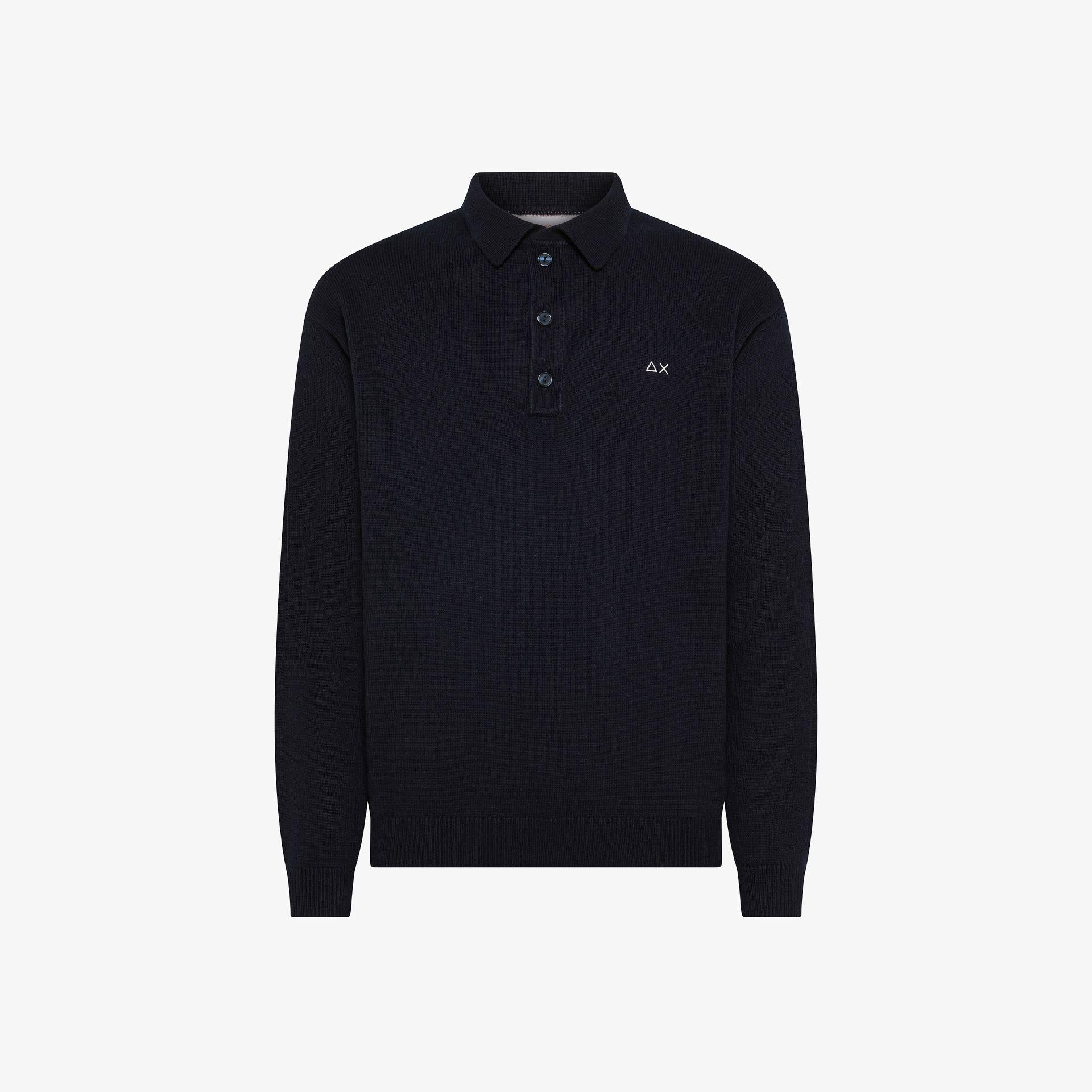 Polo in lana e cashmere K45112 07 SUN68 